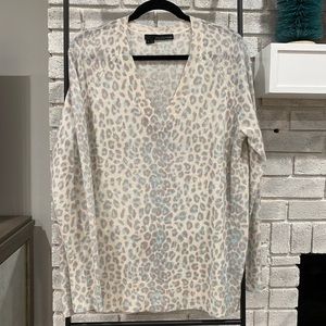 360 Cashmere Leopard Sweater